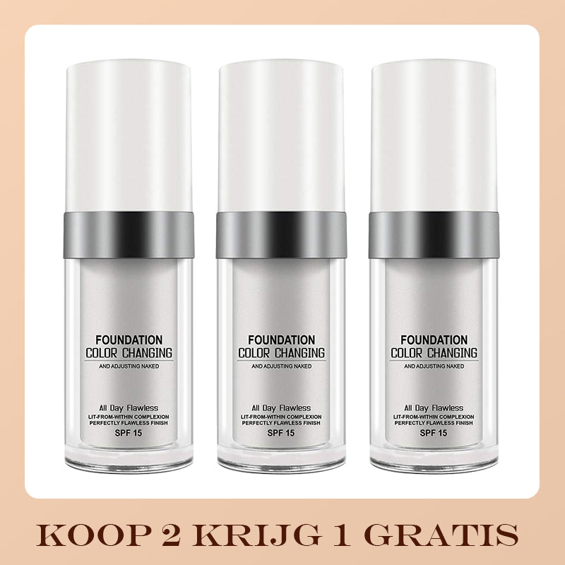 🎁Kleur veranderende volwassen huid foundation