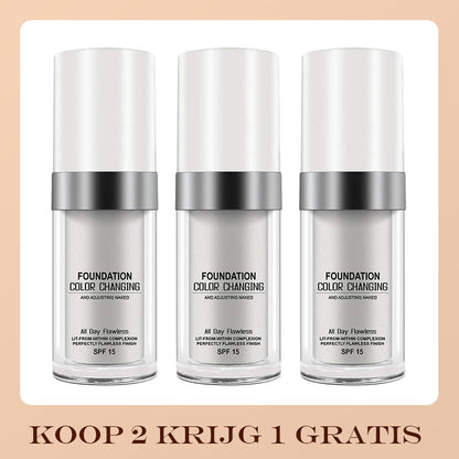 🎁Kleur veranderende volwassen huid foundation